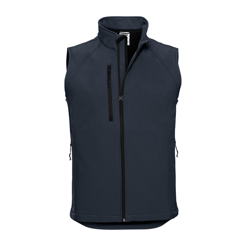 R141M-Mens Soft Shell Gilet